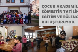 Çocuklar Yarı Yıl Tatilini Hem Eğlenerek Hem de Öğrenerek Geçiriyor